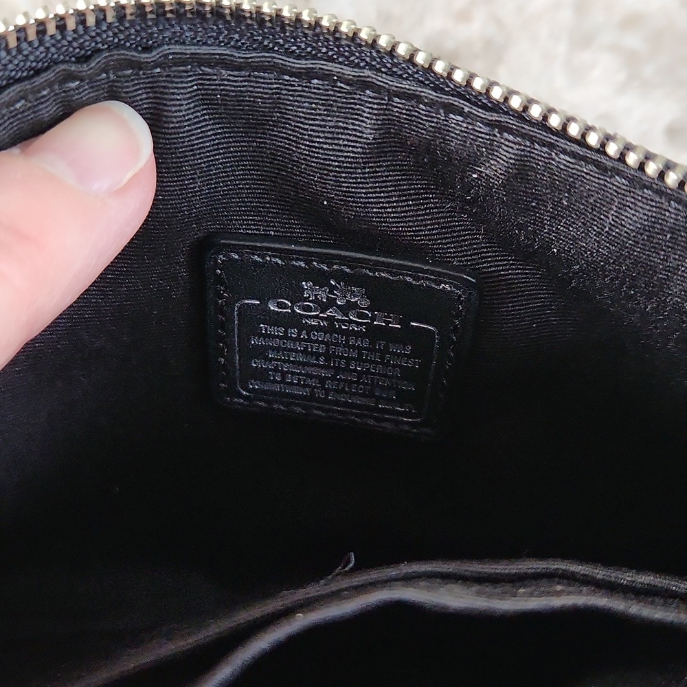 Coach Wristlet, With Fur, 7x5 - Picture 5 of 6
